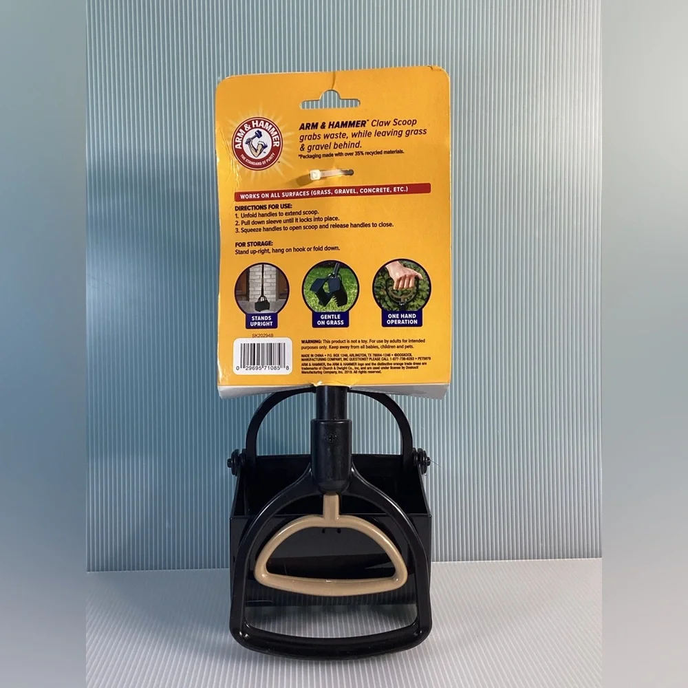Arm & Hammer Claw Scoop with Extending Handle
